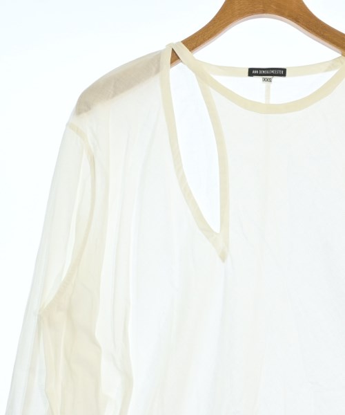 ANN DEMEULEMEESTER（アンドゥムルメステール）カジュアルシャツ 白 サイズ:XXS メンズ/2200712004022