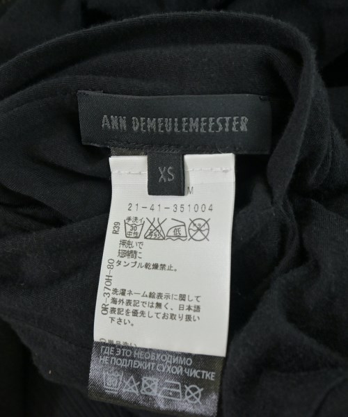 ANN DEMEULEMEESTER（アンドゥムルメステール）パーカー 黒 サイズ:XS メンズ/2200715772027