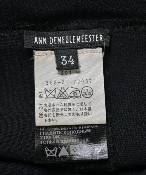 ANN DEMEULEMEESTER（アンドゥムルメステール）その他 黒 サイズ:34(XXS位) レディース/2200715772041