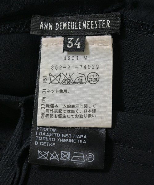 ANN DEMEULEMEESTER（アンドゥムルメステール）その他 黒 サイズ:34(XXS位) レディース/2200715772058