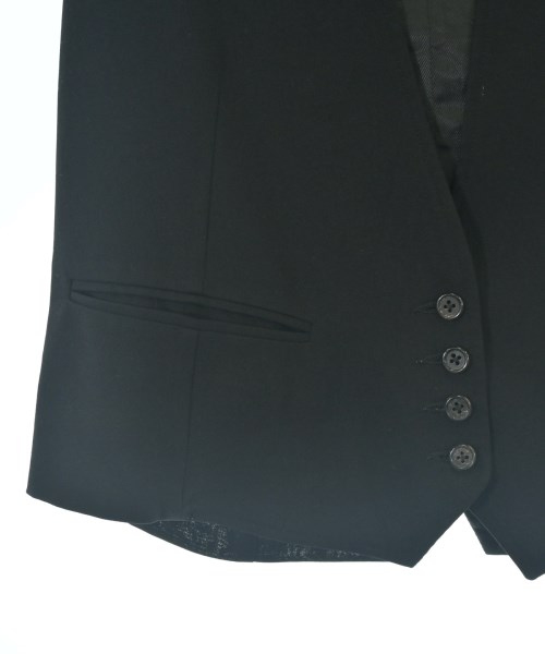 ANN DEMEULEMEESTER（アンドゥムルメステール）ベスト 黒 サイズ:36(XS位) レディース/2200715772089