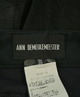 ANN DEMEULEMEESTER（アンドゥムルメステール）クロップドパンツ 黒 サイズ:36(XS位) レディース/2200715772096