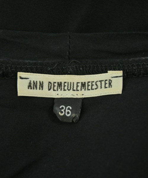 ANN DEMEULEMEESTER（アンドゥムルメステール）ワンピース 黒 サイズ:36(XS位) レディース/2200715772102