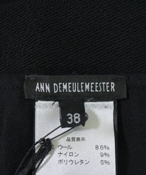 ANN DEMEULEMEESTER（アンドゥムルメステール）その他 黒 サイズ:38(S位) レディース/2200717022113