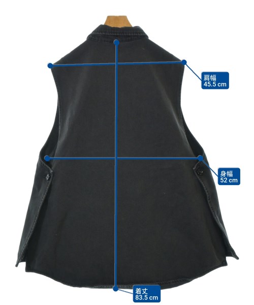 ANN DEMEULEMEESTER（アンドゥムルメステール）その他 黒 サイズ:XS メンズ/2200646531144