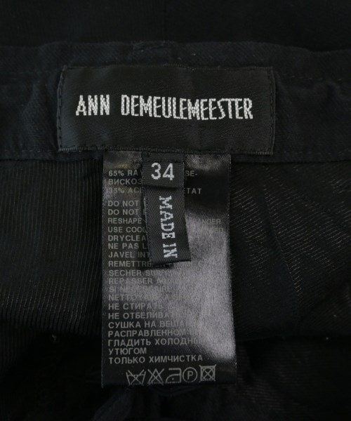 ANN DEMEULEMEESTER（アンドゥムルメステール）その他 黒 サイズ:34(XXS位) レディース/2200647653074