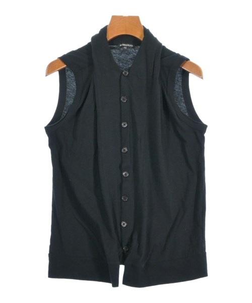 ANN DEMEULEMEESTER(アンドゥムルメステール)ノースリーブ 黒 サイズ:XS/2200654504024