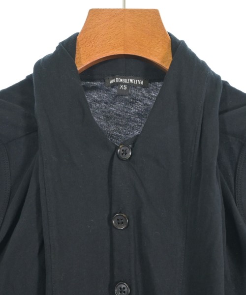 ANN DEMEULEMEESTER（アンドゥムルメステール）ノースリーブ 黒 サイズ:XS レディース/2200654504024