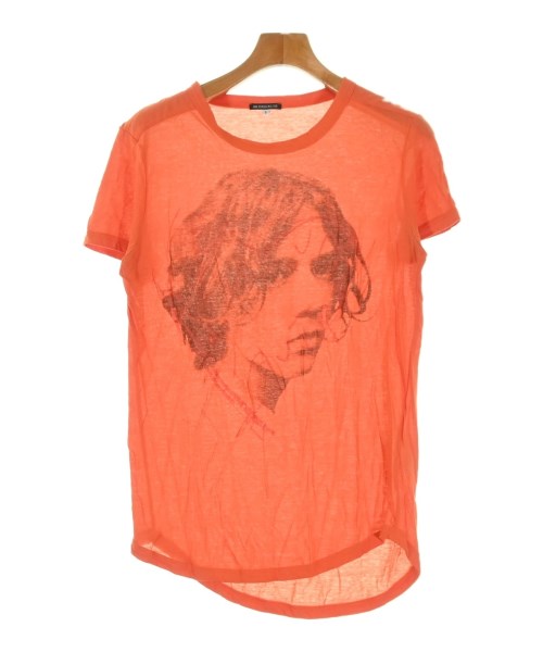 ANN DEMEULEMEESTER(アンドゥムルメステール)Tシャツ・カットソー オレンジ サイズ:S/2200700378579