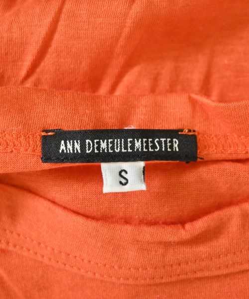 ANN DEMEULEMEESTER（アンドゥムルメステール）Tシャツ・カットソー オレンジ サイズ:S メンズ/2200700378579