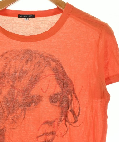 ANN DEMEULEMEESTER（アンドゥムルメステール）Tシャツ・カットソー オレンジ サイズ:S メンズ/2200700378579