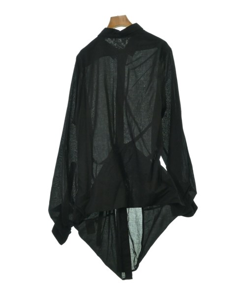 ANN DEMEULEMEESTER（アンドゥムルメステール）カジュアルシャツ 黒 サイズ:38(S位) レディース/2200700832750