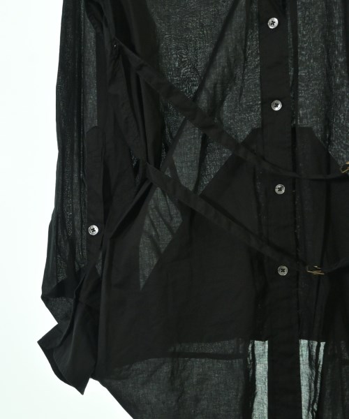 ANN DEMEULEMEESTER（アンドゥムルメステール）カジュアルシャツ 黒 サイズ:38(S位) レディース/2200700832750