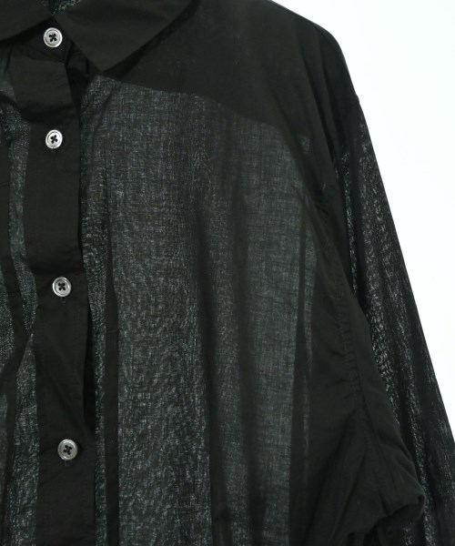 ANN DEMEULEMEESTER（アンドゥムルメステール）カジュアルシャツ 黒 サイズ:38(S位) レディース/2200700832750