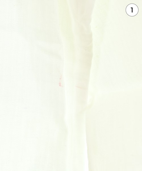 ANN DEMEULEMEESTER（アンドゥムルメステール）カジュアルシャツ 白 サイズ:XS メンズ/2200702147067