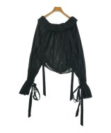 ANN DEMEULEMEESTER（アンドゥムルメステール）ブラウス 黒 サイズ:36(XS位) レディース/2200702471025