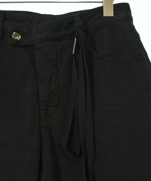 ANN DEMEULEMEESTER（アンドゥムルメステール）デニムパンツ 黒 サイズ:24(S位) レディース/2200702515071