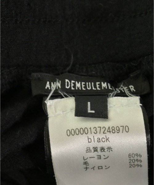 ANN DEMEULEMEESTER（アンドゥムルメステール）その他 黒 サイズ:L レディース/2200700647026