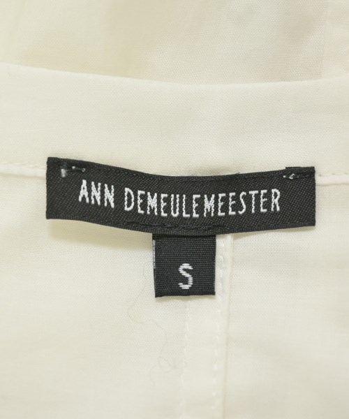 ANN DEMEULEMEESTER（アンドゥムルメステール）カジュアルシャツ 白 サイズ:S メンズ/2200702572166