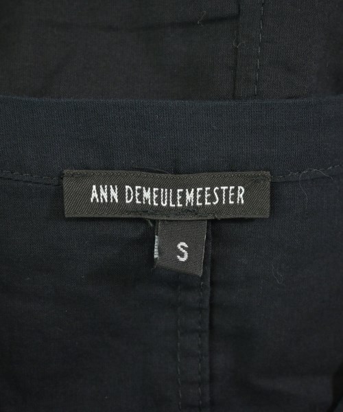 ANN DEMEULEMEESTER（アンドゥムルメステール）カジュアルシャツ 黒 サイズ:S メンズ/2200703447357