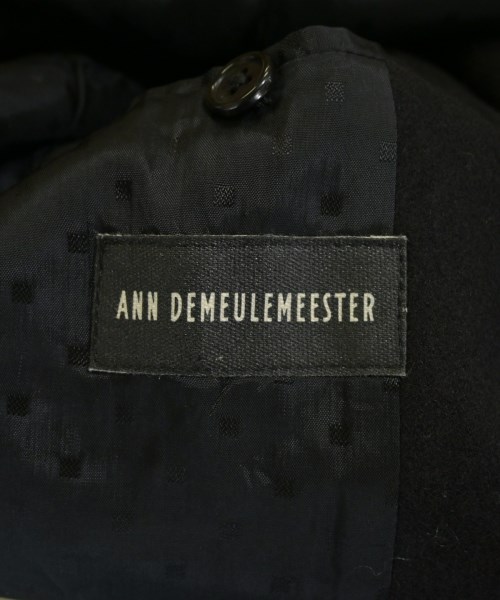 ANN DEMEULEMEESTER（アンドゥムルメステール）テーラードジャケット 黒 サイズ:XS メンズ/2200703668042