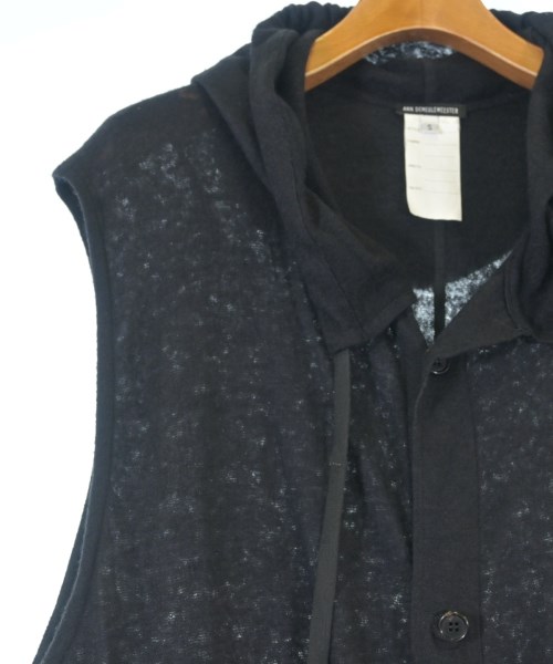 ANN DEMEULEMEESTER（アンドゥムルメステール）ベスト 黒 サイズ:S メンズ/2200703668707