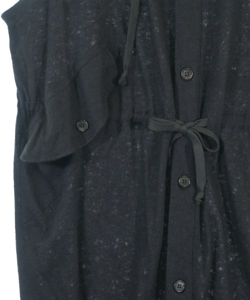 ANN DEMEULEMEESTER（アンドゥムルメステール）ベスト 黒 サイズ:S メンズ/2200703668707