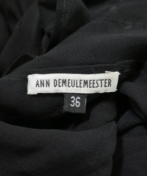 ANN DEMEULEMEESTER（アンドゥムルメステール）ベスト 黒 サイズ:M レディース/2200703668745