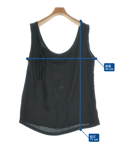 ANN DEMEULEMEESTER（アンドゥムルメステール）カジュアルシャツ 黒 サイズ:36(XS位) レディース/2200704144255