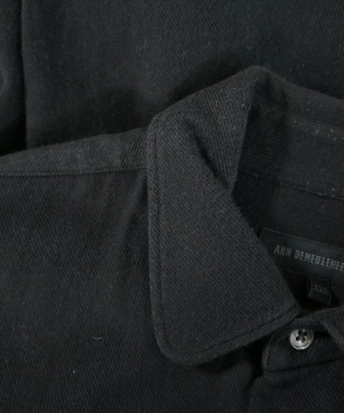 ANN DEMEULEMEESTER（アンドゥムルメステール）カジュアルシャツ 黒 サイズ:XXS メンズ/2200705742092
