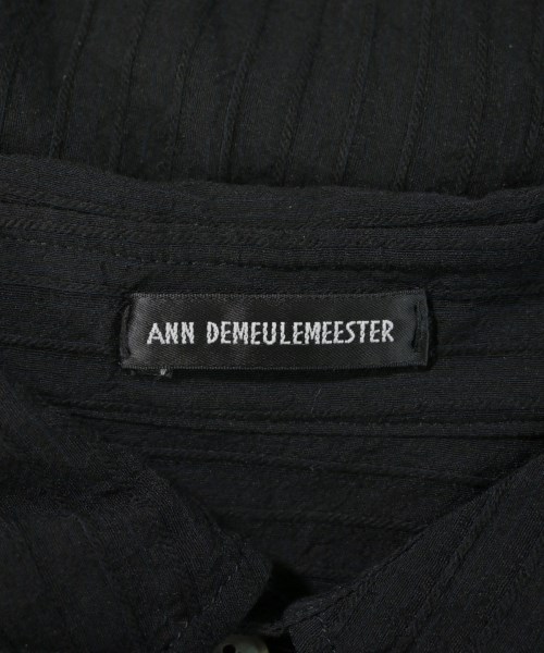 ANN DEMEULEMEESTER（アンドゥムルメステール）カジュアルシャツ 黒 サイズ:48(L位) メンズ/2200705761017
