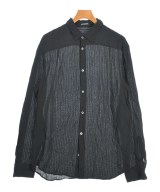 ANN DEMEULEMEESTER（アンドゥムルメステール）カジュアルシャツ 黒 サイズ:48(L位) メンズ/2200705761017
