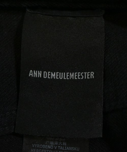 ANN DEMEULEMEESTER（アンドゥムルメステール）デニムパンツ 黒 サイズ:46(M位) メンズ/2200705761024