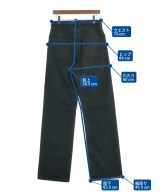 ANN DEMEULEMEESTER（アンドゥムルメステール）デニムパンツ 黒 サイズ:46(M位) メンズ/2200705761024