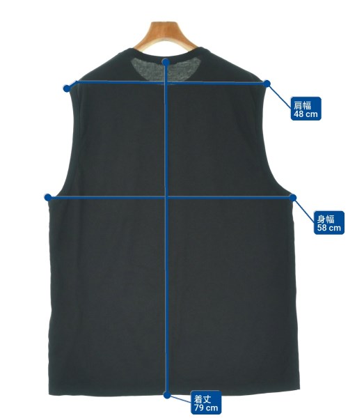 ANN DEMEULEMEESTER（アンドゥムルメステール）Tシャツ・カットソー 黒 サイズ:M メンズ/2200707407142