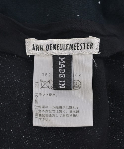 ANN DEMEULEMEESTER（アンドゥムルメステール）ストール 黒 サイズ:- メンズ/2200707483283