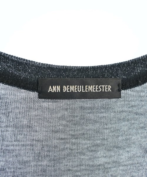 ANN DEMEULEMEESTER（アンドゥムルメステール）タンクトップ 黒 サイズ:M メンズ/2200709651031