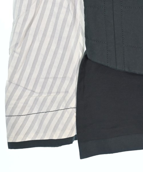 ANN DEMEULEMEESTER（アンドゥムルメステール）ノーカラージャケット 黒 サイズ:M レディース/2200663839087