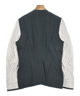 ANN DEMEULEMEESTER（アンドゥムルメステール）ノーカラージャケット 黒 サイズ:M レディース/2200663839087