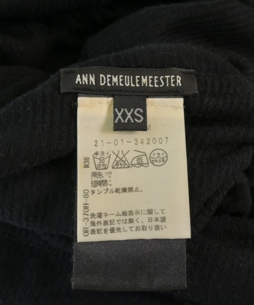 ANN DEMEULEMEESTER（アンドゥムルメステール）パーカー 黒 サイズ:XXS レディース/2200665925061