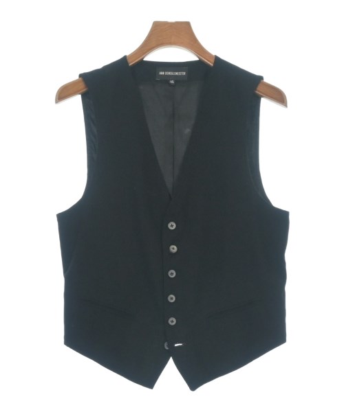 ANN DEMEULEMEESTER(アンドゥムルメステール)カジュアルシャツ 黒 サイズ:XS/2200665083037