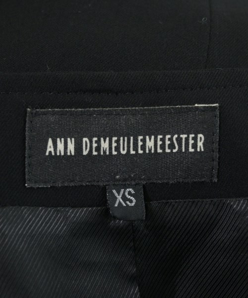 ANN DEMEULEMEESTER（アンドゥムルメステール）カジュアルシャツ 黒 サイズ:XS メンズ/2200665083037