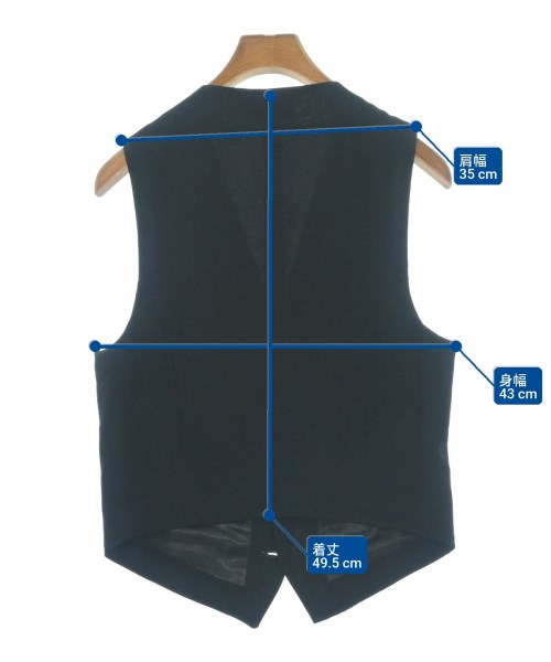 ANN DEMEULEMEESTER（アンドゥムルメステール）カジュアルシャツ 黒 サイズ:XS メンズ/2200665083037