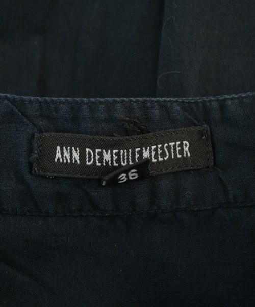 ANN DEMEULEMEESTER（アンドゥムルメステール）ブラウス 紺 サイズ:36(XS位) レディース/2200669330250