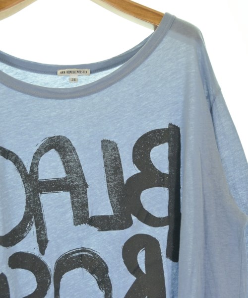 ANN DEMEULEMEESTER（アンドゥムルメステール）Tシャツ・カットソー 青 サイズ:36(XS位) レディース/2200669829112