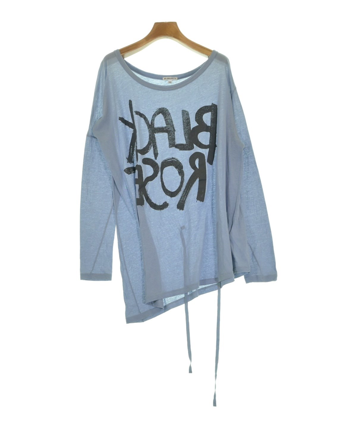 Ann Demeulemeester tシャツ　カットソー　36 ANN DEMEULEMEESTER（アンドゥムルメステール）Tシャツ・カットソー 青