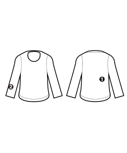 ANN DEMEULEMEESTER（アンドゥムルメステール）Tシャツ・カットソー 白 サイズ:34(XXS位) レディース/2200668506045