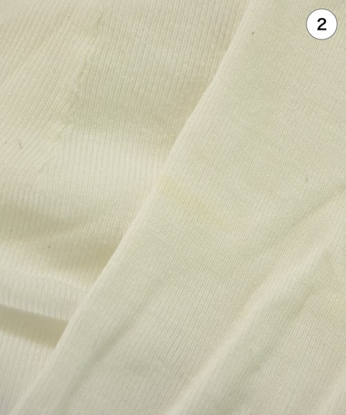 ANN DEMEULEMEESTER（アンドゥムルメステール）Tシャツ・カットソー 白 サイズ:34(XXS位) レディース/2200668506045