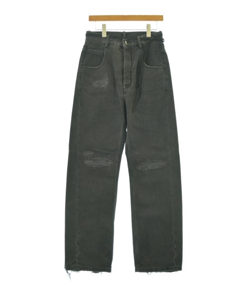 ANN DEMEULEMEESTER(アンドゥムルメステール)デニムパンツ 黒 サイズ:44(S位)/2200670784011