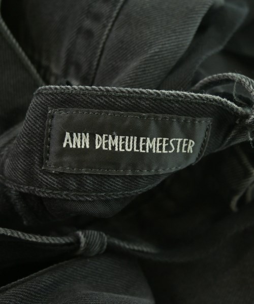 ANN DEMEULEMEESTER（アンドゥムルメステール）デニムパンツ 黒 サイズ:44(S位) メンズ/2200670784011